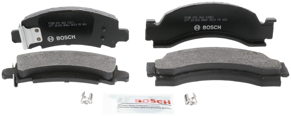 Полуметаллические передние тормозные колодки для 1987-1991 GMC R3500 Bosch QuietCast 1988 1989 - Изображение 3 из 4