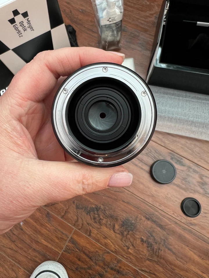 Lente Meyer Optik Gorlitz Trioplan 50 50 mm f/2,9 (montaje Nikon) Foto 4 de 4