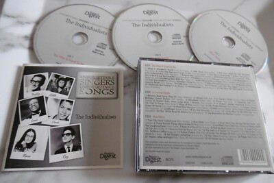Readers Digest Unforgettable Singers & Songs Individualists 3 CD Orbison B Holly