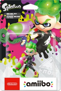Neon Green Inkling Boy Splatoon 2 Amiibo Character For Nintendo Switch New 3ds Ebay