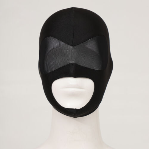 Adult Headgear Elastic Balaclava Hoods Cosplay Motorcycle Helmet Lined Black - Picture 9 of 47