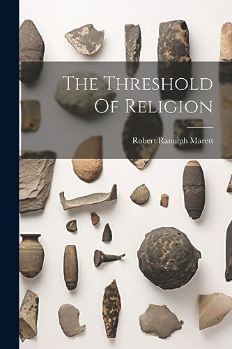 Marett - Threshold Of Religion - New paperback or softback - 08 - X555z