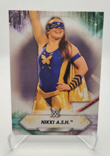 2021 Topps WWE Base Superstar Roster Card #123 Nikki A.S.H. wrestling card