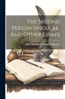 Alice Christiana Tho - Second Person Singular And Other Essays - New  - X555z