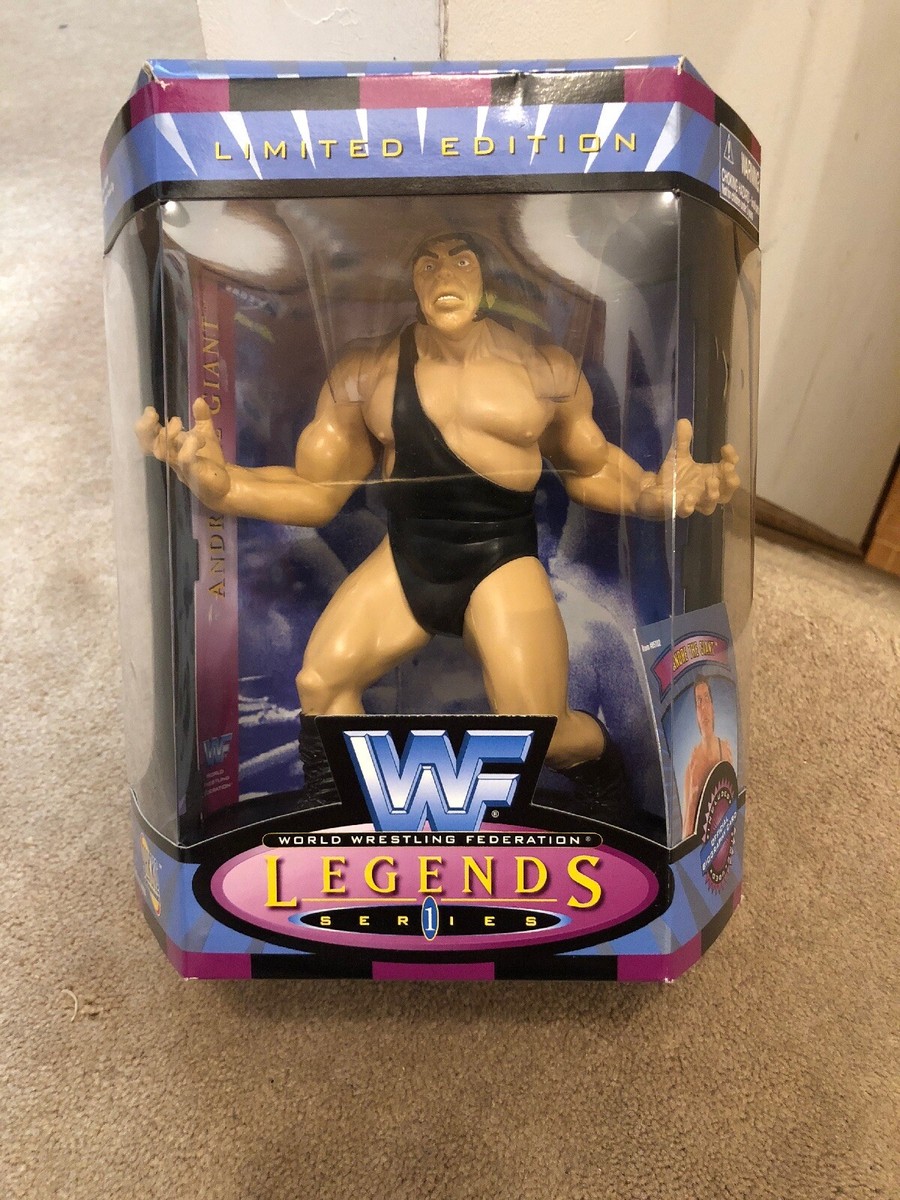 Andre The Giant Legends Action Figure WWF WCW WWE AEW In Box
