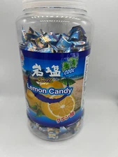 BIGFOOT-Salt Lemon Mint Cool Individually Wrapped Hard Candy USA Seller 360~ PCS