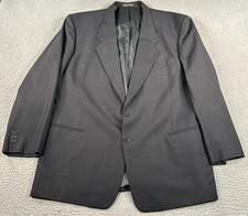 Mani Giorgio Armani Sport Coat Men's 46 Gray Blazer Casual 2-Button Office Italy