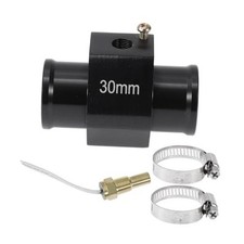 12/24V Universal Water Temp Sensor Kit, 1/8" NPT Black Adapter 150'F on - 30mm
