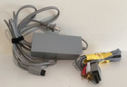 OEM Nintendo Wii AC Power Supply And Audio Video AV RF Composite Cable — photo 1