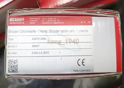 ONE NEW BECKHOFF COMMUNICATION CARD AX5721-0000