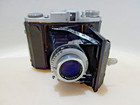 Vtg Zenobia Med Format Folding Camera Daiichi Rapid Shutter Hesper 75mm/3.5 Lens