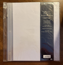 THE PAPER STUDIO 8.5"X11" REFILL PAGES FOR POSTBOUND OR 3-RING ALBUMS