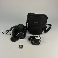 Fujifilm FinePix S4000 14MP Digital Camera 30x Zoom Tested Case SD Card