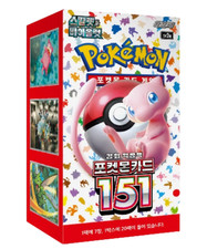 Pokemon TCG Pokemon Card 151 Box Korean Ver. Factory Sealed Booster Box