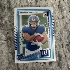Donruss 2024 Optic Cam Skattebo #228 Rated Rookie New York Giants Football