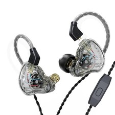 KBEAR KS1 in Ear Monitor Bass Earbuds Wired Earbuds,Clear Sound Stereo Headph...