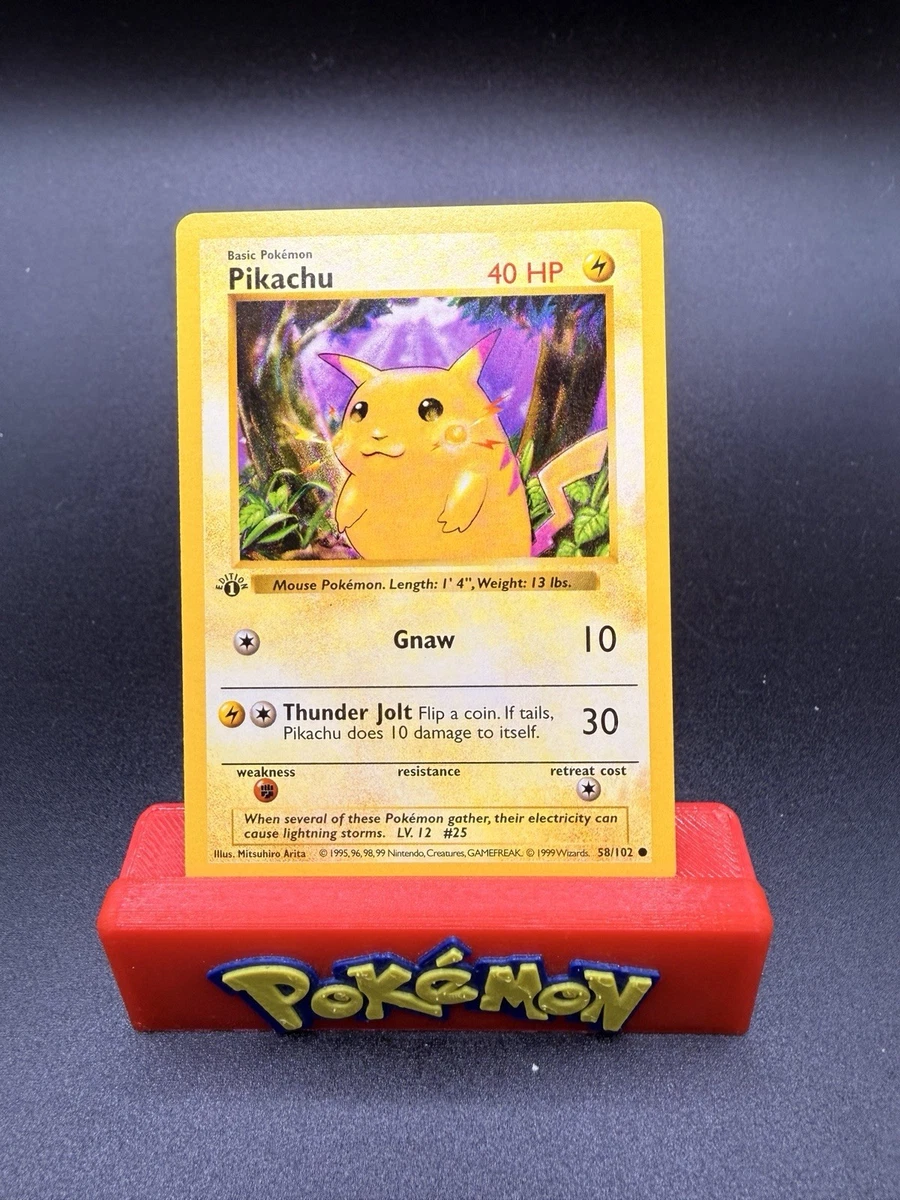 Pokémon Pikachu Base Set Cards for sale - eBay