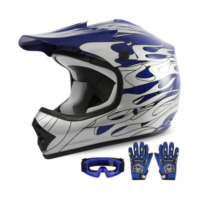 XFMT Kids Dirt Bike Helmet Youth Motorcycle Helmet DOT-Certified Full Face He...