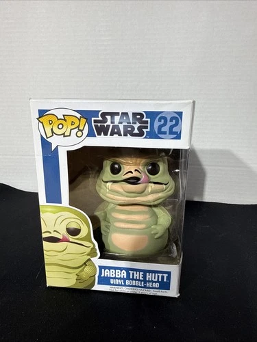 Funko Pop! Star Wars JABBA THE HUTT #22 Blue Box Vaulted Vinyl BobbleHead Figure