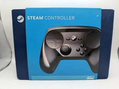 Valve Steam Controller PC Products Black Plastic Wireless Gamepad In Box
