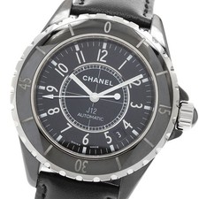 CHANEL J12 black ceramic H0683 38mm black Dial Automatic Men's Watch_967708