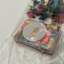 Lot Of Vintage Sewing Supplies 30 Used  New Spools  Hand Sew Needles