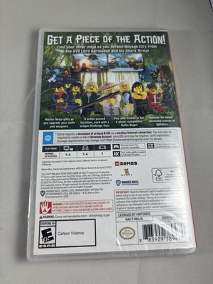 LEGO Ninjago Movie Videogame (Nintendo Switch, 2017) *NEW* ^^^READ