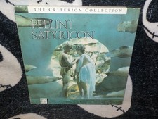 Fellini Satyricon Criterion Widescreen CAV Box Set Laserdisc Extras FreeShip 50