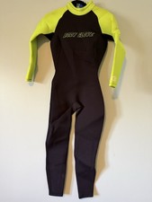 BODY GLOVE 3.2mm Density Full WETSUIT Neoprene Black/Green Women s M Used