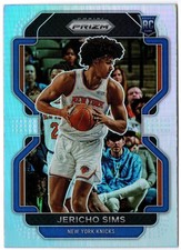2021-22 Panini Chronicles Prizm Update Silver JERICHO SIMS #609 Knicks RC Rookie