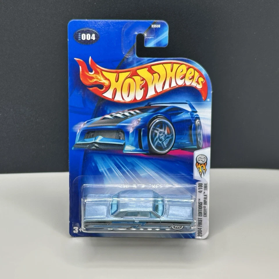 Chevy Impala No004 1964 первое издание Hot Wheels 2004 - Изображение 2 из 2