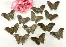 Venta al por mayor Lote 12 Piezas Mariposa Pirita Cristal Natural Energía Curativa