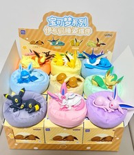 Full Set 9 Toptoy Eevee Sleeping Position Ser...