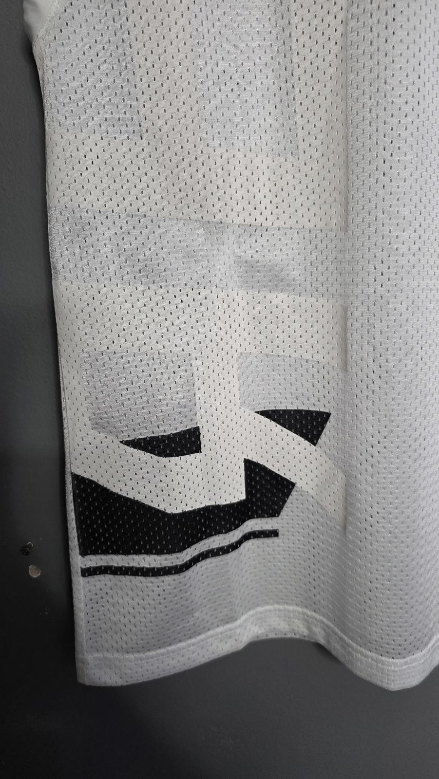 Reebok Speedwick White Black Mesh Basketball Jersey Vest Top UK S 8-10 Sports image 4