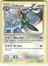 Unfezant Boundaries Crossed Rare Pokemon Moderately played