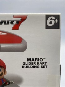 K'Nex Mario Kart 7 Mario Glider Kart Building Set 38569 KNEX *Pull Back Motor* 