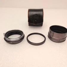 Nikon F BRONZE metal Extension tube A/B1/B2/C/D+Nippon Kogaku with Case