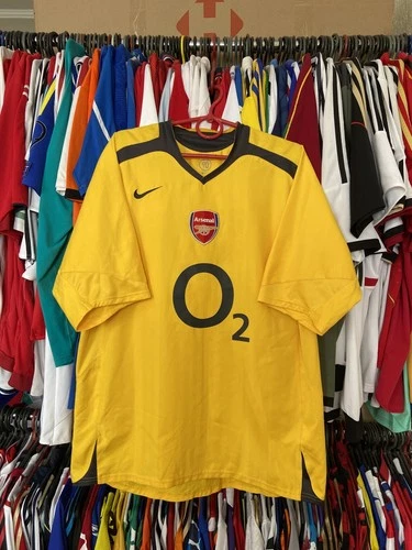 ARSENAL LONDON 2005 2006 AWAY FOOTBALL SHIRT SOCCER JERSEY NIKE 195581 sz L MEN