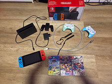 Nintendo Switch mit 3 Spielen und 2 Controllern OVP