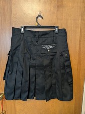 Utilikilt Classic Men's black utility kilt Size 36 / 23 