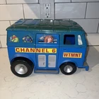 Vintage 1992 TMNT Channel 6 News Van Incomplete