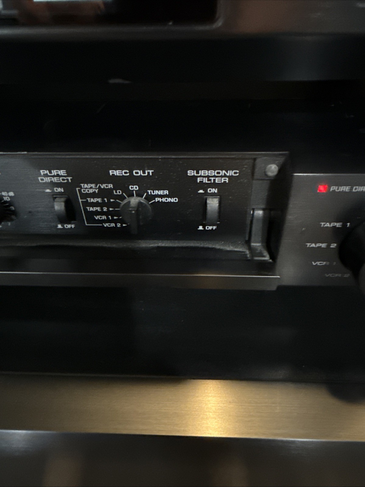 Yamaha CX-2 Natural Sound Stereo Pre-Amplifier , Made In  Japan , (WORKING)