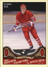2011 Upper Deck Goodwin Champions #32 Eric Lindros Philadelphia Flyers HOF