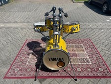 Yamaha - Hipgig - Kit de batería amarillo - Juego de batería compacto raro de colección - Fundas Inc.