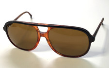 RAY BAN; VINTAGE B L RAY BAN USA -MENS SUN GLASSES STYLE B AMBER W/ORIGINAL CASE