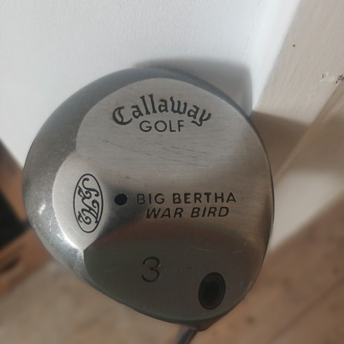 Used Wood Sign Callaway Big Bertha War Bird Ladies Gems # 3 Wood,Gems Graphite,with ...