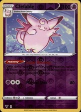 Clefable 064/185 Rare Vivid Voltage Pokemon Reverse Holo Near Mint