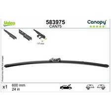 Scheibenwischer vorne links für Audi A3 8P1 8P7 8PA | 24444467