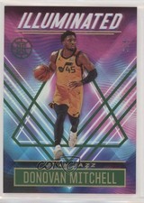 2020-21 Panini Illusions Illuminated Green 3/5 Donovan Mitchell #1 7y2