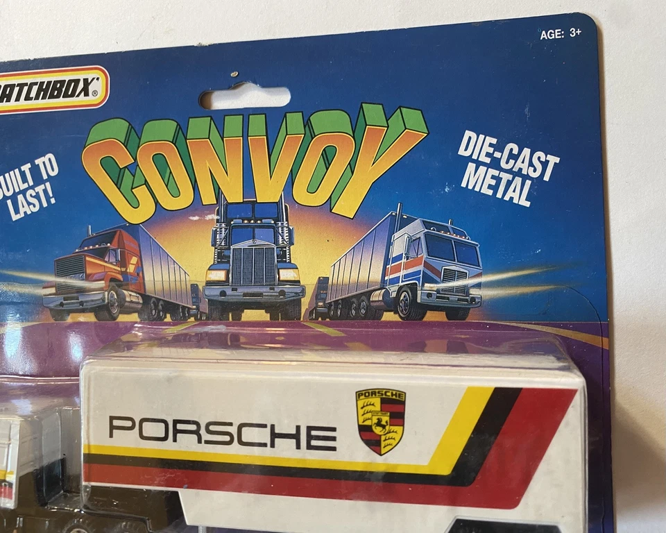 Matchbox Convoy CY-100 Porsche Semi Truck and Trailer 1991 - Image 2 of 4